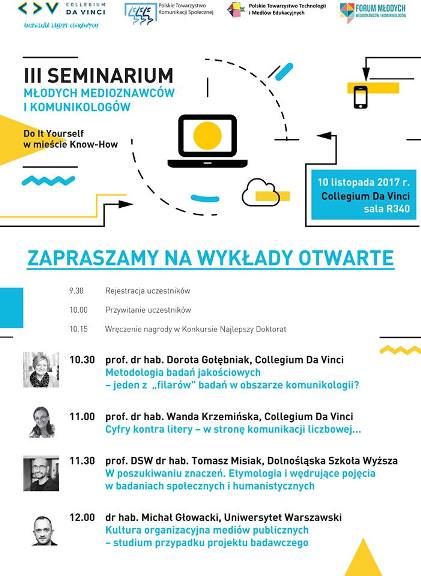 seminarium plakat